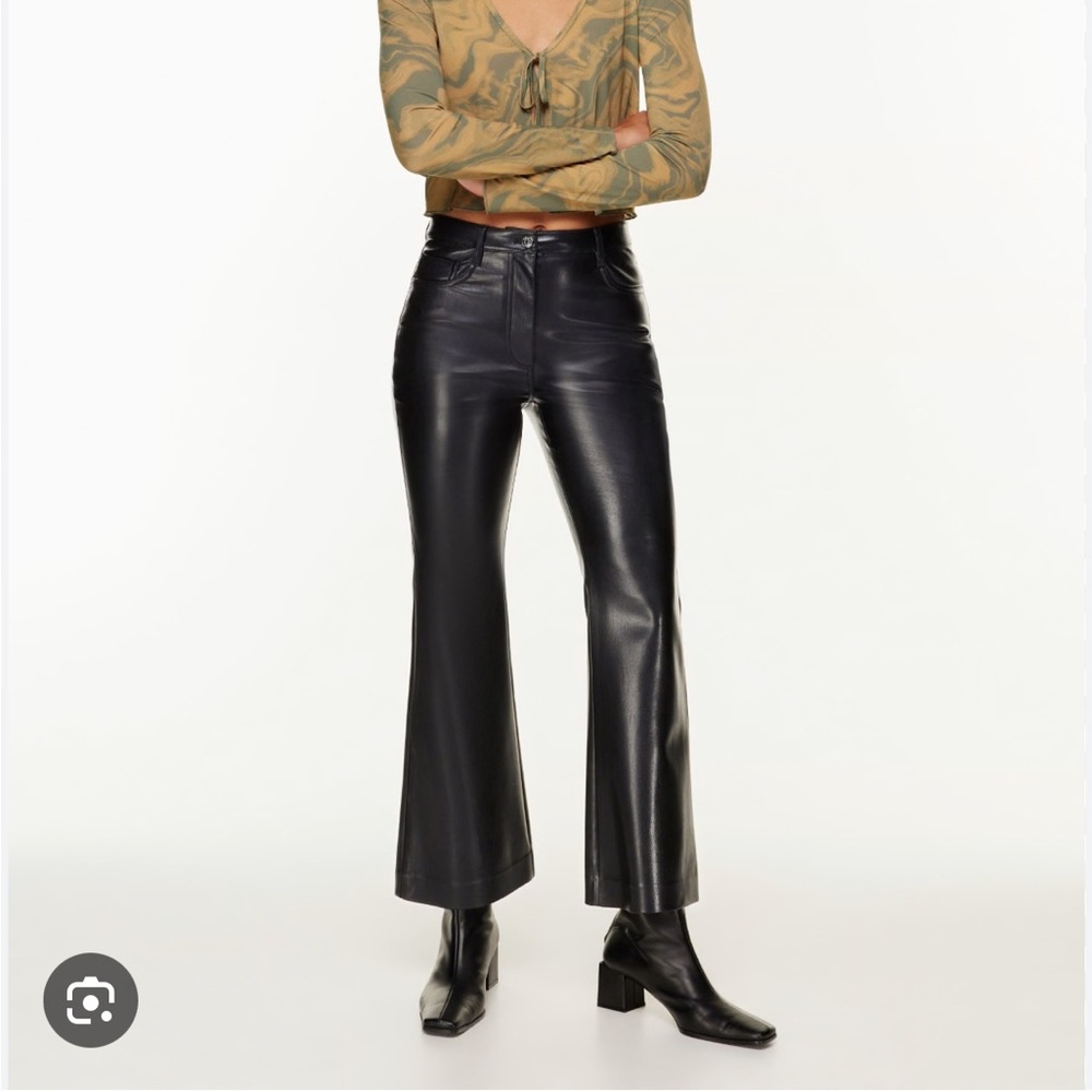 Aritzia Black Flare Pants